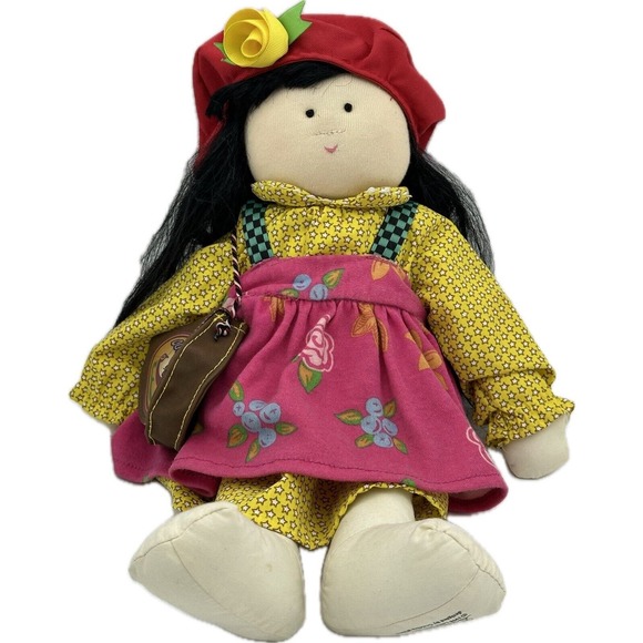 Vtg Hasbro Kenner Little Souls for Kids Rag Doll DEL Gretchen Wilson 1998 Core - Picture 1 of 8